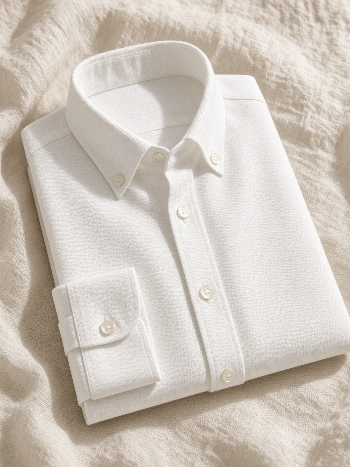 White Oxford Button-Down